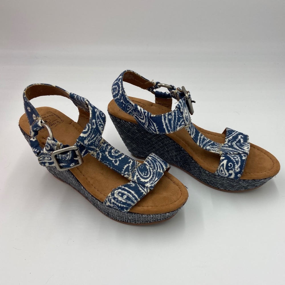 Lucky Brand Wedge Sandals Size 8